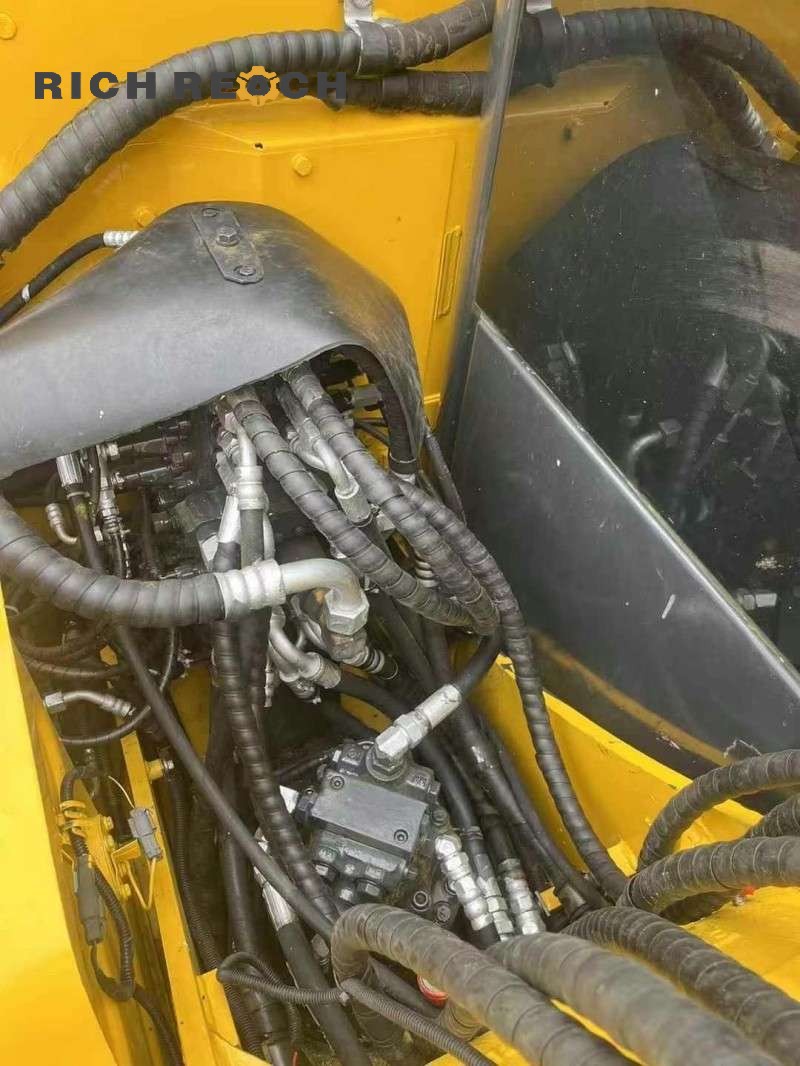 Rear view of a 2017 Komatsu PC70-8 excavator with 1,500 hours, listed for $13,889